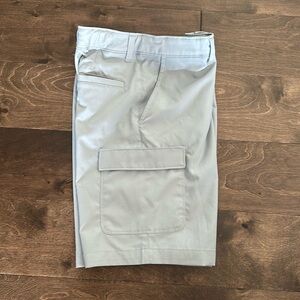 Youth Under Armour Golf Shorts - Gray YMD